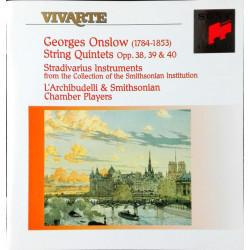 Onslow Georges - String Quintets Opp. 38, 39 & 40/L'Archibudelli & Smithsonian Chamber Players