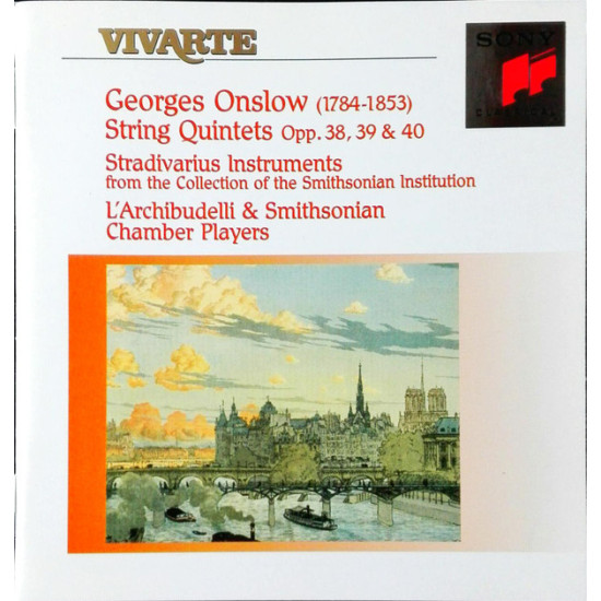 Onslow Georges - String Quintets Opp. 38, 39 & 40/L'Archibudelli & Smithsonian Chamber Players