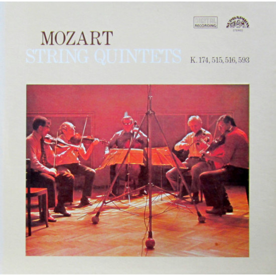 Mozart - String Quintets K. 174, 515, 515, 593/Smetana Quartet, Josef Suk
