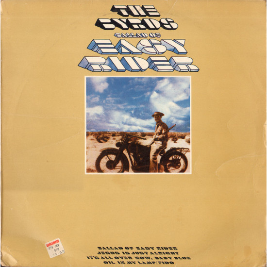 BYRDS    - BALLAD OF EASY RIDER
