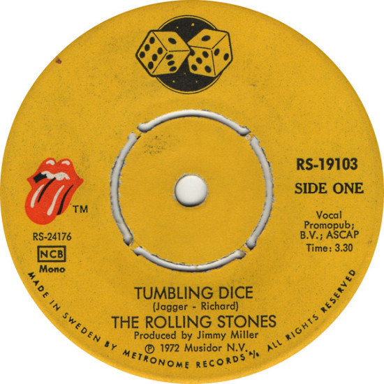 ROLLING STONES - Tumbling Dice