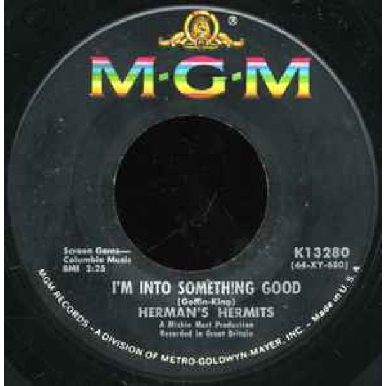 HERMAN'S HERMITS - I'm Into Something Good / Your Hand In MineI'm Into Something Good / Your Hand In Mine