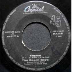 Beach Boys -  Friends / Little Bird 7", Single