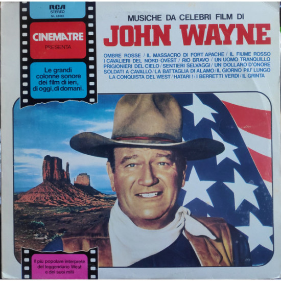 ORIGINAL SOUNDTRACK - Musiche Da Celebri Film Di John Wayne