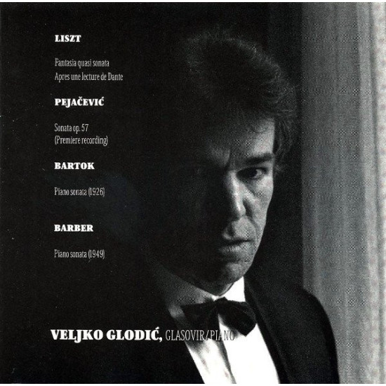 GLODIĆ VELJKO  - Liszt, Pejačević, Bartok, Barber