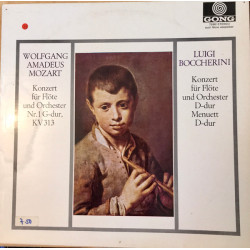 Mozart,Boccherini - Konzert Für Flöte Und Orchester Nr.1 G-dur, KV 313 / Konzert Für Flöte Und Orchester D-dur / Menuett D-dur/Das Orchester Der Wiener Konzertvereinigung