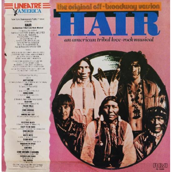 ORIGINAL SOUNDTRACK - Hair - An American Tribal Love-Rock Musical(New York Shakespeare Public Theatre)