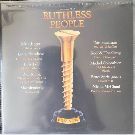 ORIGINAL SOUNDTRACK - RUTHLESS PEOPLE /MICK JAGGER, BRUCE SPRINGSTEEN../