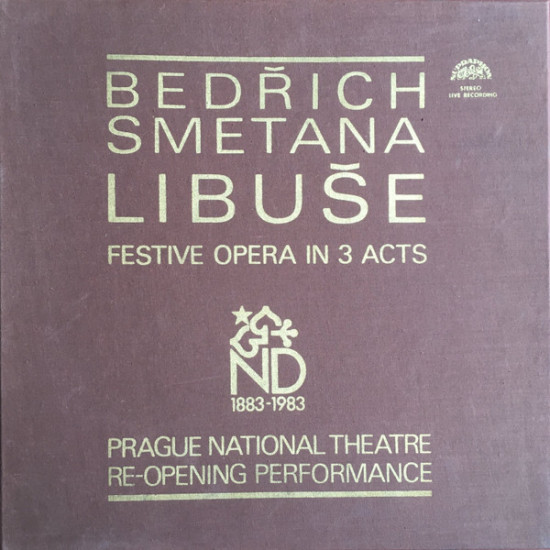 Smetana - Libuše/René Tuček, Václav Zítek…