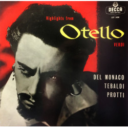 Verdi - Highlights From "Otello"/Del Monaco*, Tebaldi*, Protti