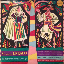 Enescu - Rumanian Rhapsody No 1 In A Major, Op. 11 / Rumanian Rhapsody No 2 In D Major, Op. 11/Czech Philharmonic Orchestra* Conductor: Constantin Silvestri