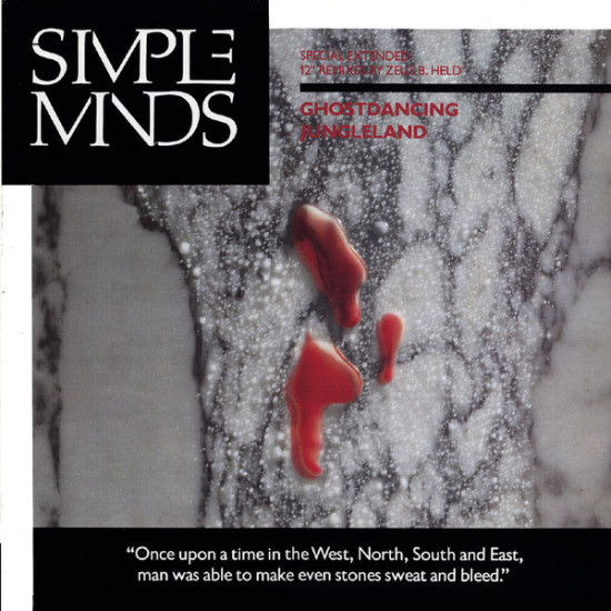 SIMPLE MINDS - Ghostdancing / Jungleland