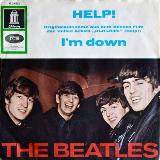 BEATLES  - HELP!/I'M DOWN