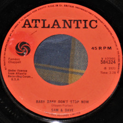 SAM & DAVE - Baby Baby Don't Stop Now