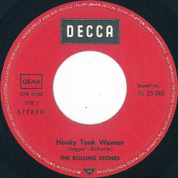 ROLLING STONES - HONKY TONK WOMAN/YOU CAN'T ALWAYS GET WHAT YOU WANT
