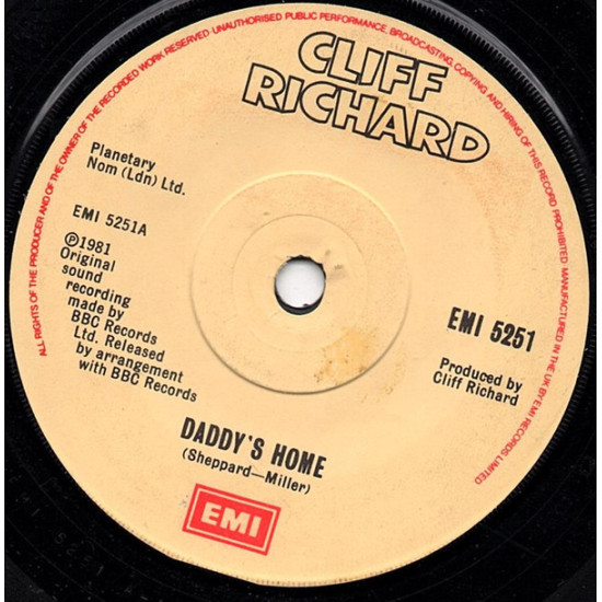 RICHARD CLIFF - Daddy's Home