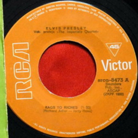 PRESLEY ELVIS  - RAGS TO RICHES/WHERE DID THEY GO, LORD