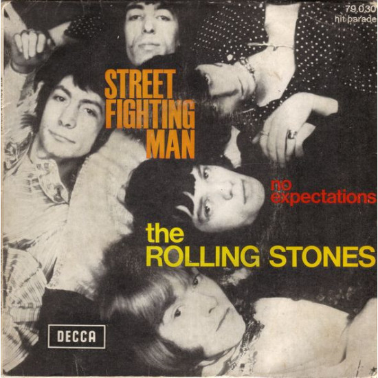 ROLLING STONES - STREET FIGHTING MAN/NO EXPECTATIONS
