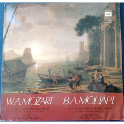 MOZART - SONATAS FOR VIOLIN AND PIANO KV 376, 377/OISTRAKH, ZERTSALOVA/