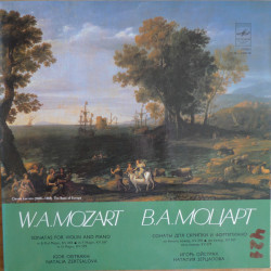 MOZART - SONATAS FOR VIOLIN AND PIANO KV 378, 379, 547/OISTRAKH, ZERTSALOVA