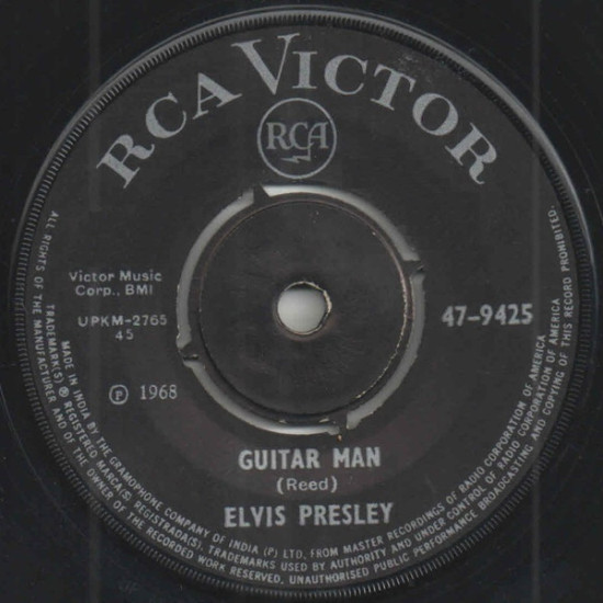 PRESLEY ELVIS - Guitar Man / High Heel Sneakers
