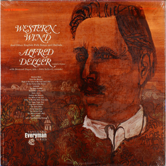 DELLER ALFRED - Western Wind And Other English Folk Songs And Ballads