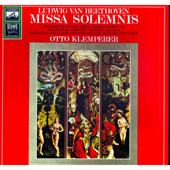 BEETHOVEN - MISSA SOLEMNIS/KLEMPERER/YU/