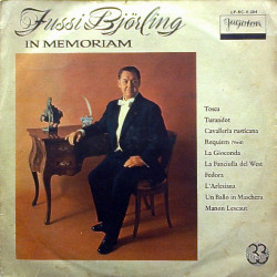 BJORLING JUSSI - IN MEMORIAM