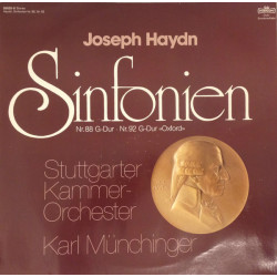 Haydn - Sinfonien Nr. 88 G-Dur / Nr. 92 G-Dur "Oxford"/Stuttgarter Kammerorchester, Karl Münchinger