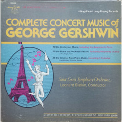 Gershwin - Complete Concert Music/Saint Louis Symphony Orchestra