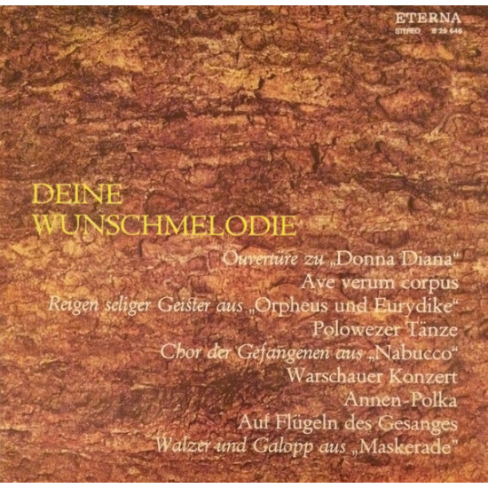 Rundfunkchor Leipzig / Dresdner Philharmonie, Herbert Kegel - Deine Wunschmelodie