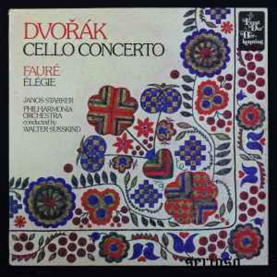 Janos Starker, Philharmonia Orchestra, Walter Susskind - Dvorak, Faure - Cello Concerto, Élégie