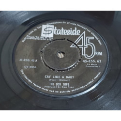 BOX TOPS - CRY LIKE A BABY/THE DOOR YOU CLOSED TO ME