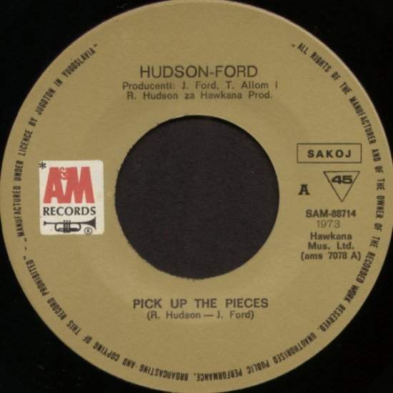 Hudson-Ford - Pick Up The Pieces