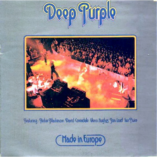 DEEP PURPLE   - MADE IN EUROPE