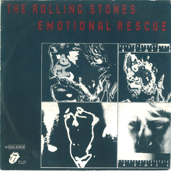 ROLLING STONES - EMOTIONAL RESCUE/DOWN IN THE HOLE