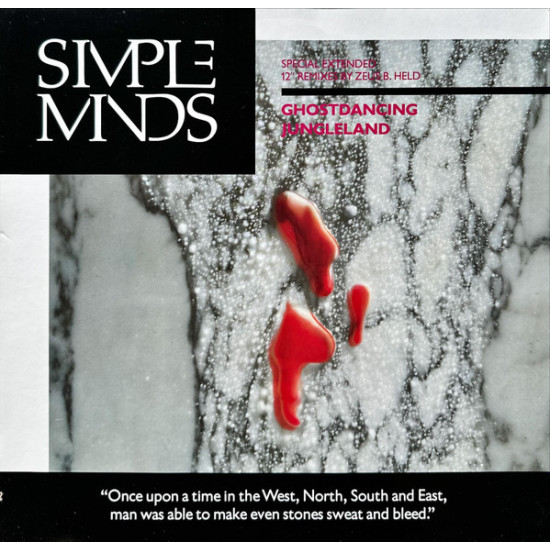 SIMPLE MINDS - Ghostdancing / Jungleland