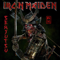IRON MAIDEN - SENJUTSU  (red marbled)