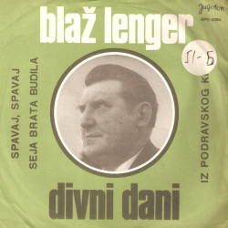 LENGER BLAŽ - Divni Dani