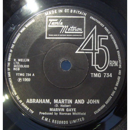 GAYE MARVIN  - Abraham, Martin And John