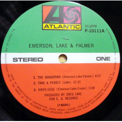 EMERSON, LAKE & PALMER - EMERSON, LAKE & PALMER