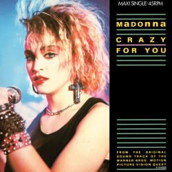 MADONNA - CRAZY FOR YOU/I'LL FALL IN LOVE AGAIN