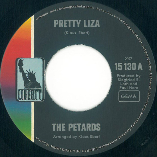Petards - Pretty Liza / Rainbows And Butterflies