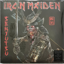 IRON MAIDEN - SENJUTSU  (silver/grey)
