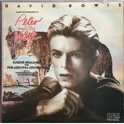 BOWIE DAVID   - Narrates Prokofiev / Eugene Ormandy, The Philadelphia Orchestra - Britten* – Peter And The Wolf / Young Person's Guide To The Orchestra