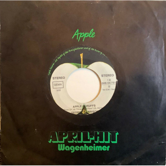 HARRISON GEORGE  - What Is Life / Apple Scruffs