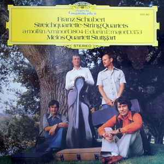 Schubert - Streichquartette A-Moll D. 804 Und E-Dur D. 353/Melos Quartett Stuttgart