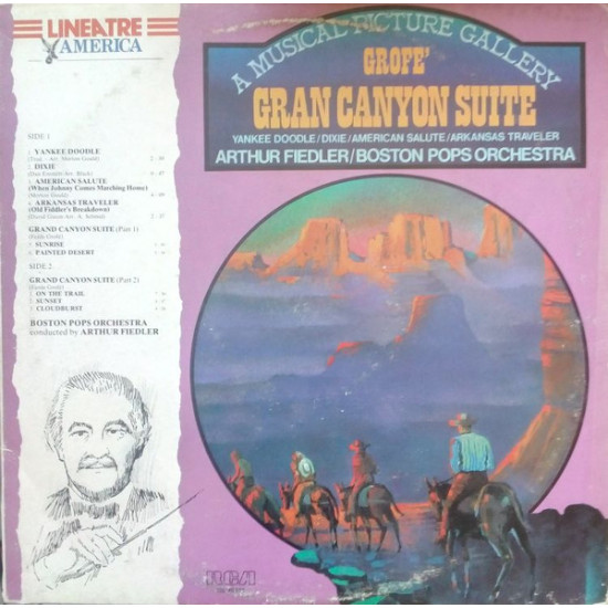 Grofe - A Musical Picture Gallery - Gran Canyon Suite/Arthur Fiedler . Boston Pops Orchestra