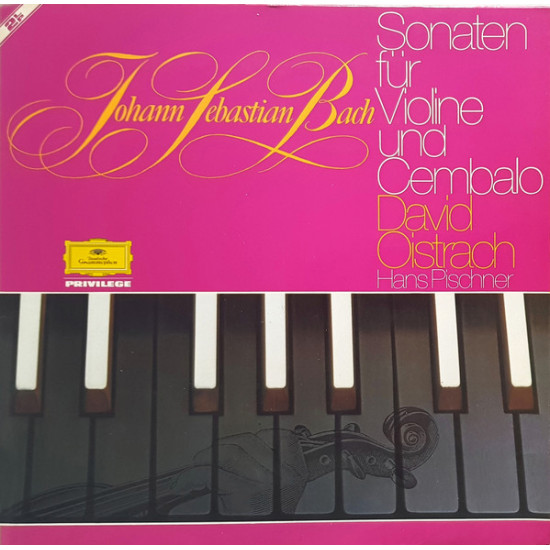 Bach - Sonaten Für Violine Und Cembalo/David Oistrach, Hans Pischner