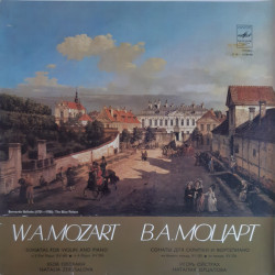 MOZART - Sonatas For Violin And Piano In E Flat Major, KV 481 / In A Major, KV 526/ Igor Oistrakh, Natalia Zertsalova